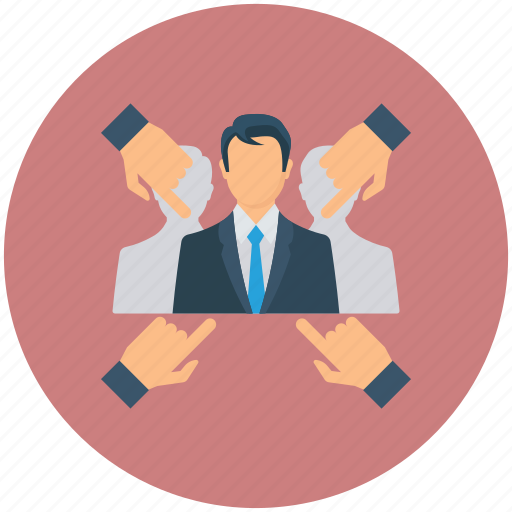 Businessman, selection, employ, promotion, human resource icon - Download on Iconfinder