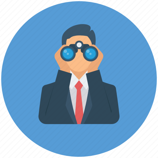 Find, opportunity, professional, search, vision, businessman, human resource icon - Download on Iconfinder