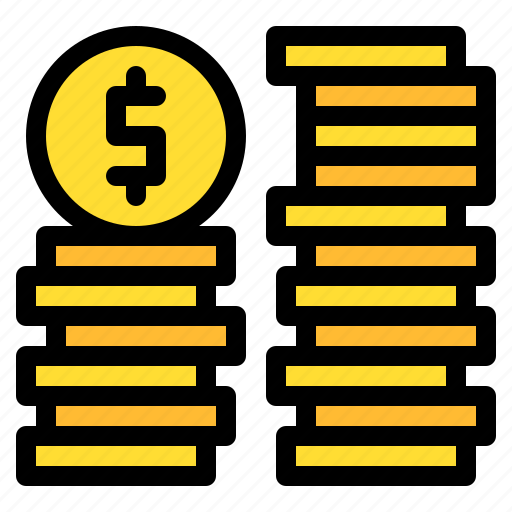 Dollar, cash, coins, finance, money icon - Download on Iconfinder