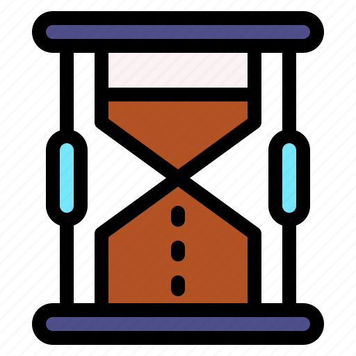 Clock, hourglass, loading, wait, time icon - Download on Iconfinder
