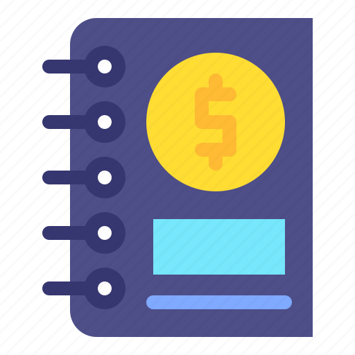 Accounting, book, cash, ledger, money icon - Download on Iconfinder
