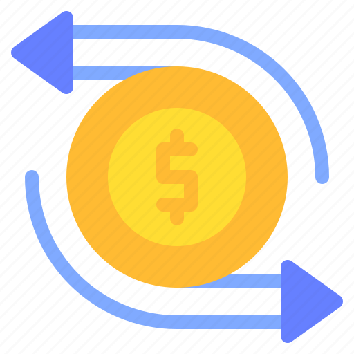 Cash, flow, dollar, money, payment, process icon - Download on Iconfinder