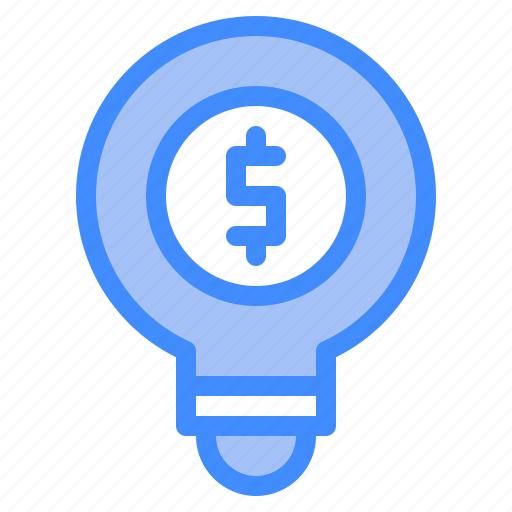 Money, bulb, creative, lamp, light icon - Download on Iconfinder