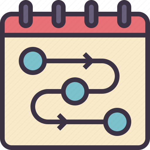 Planning, task, calendar, plan, process icon - Download on Iconfinder