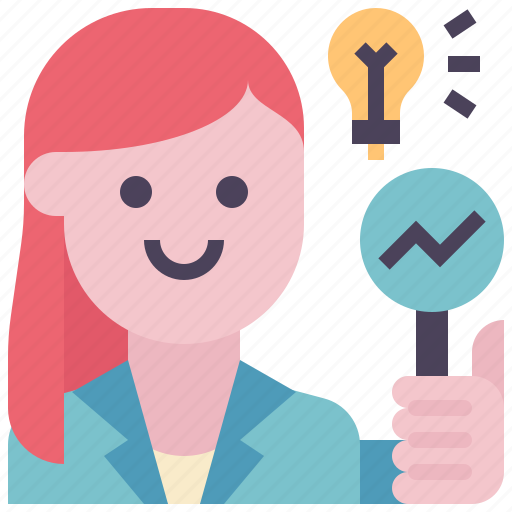 Analyst, business, researcher, analysis, idea icon - Download on Iconfinder