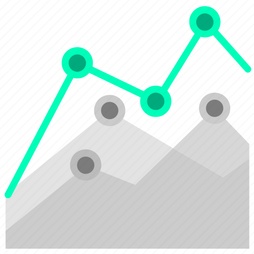 Chart, diagram, line graph, statistics icon - Download on Iconfinder