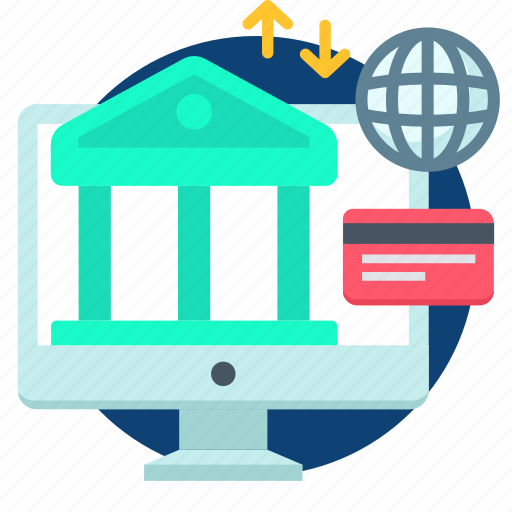 Banking, business, computer, globe, internet icon - Download on Iconfinder
