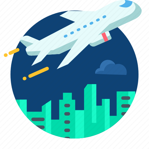 Airplane, building, business, travel, travling icon - Download on Iconfinder