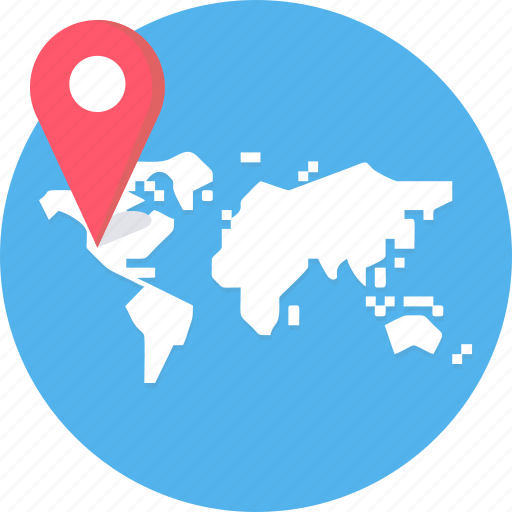 Gps, locate us, location, map, navigation, direction, pin icon - Download on Iconfinder