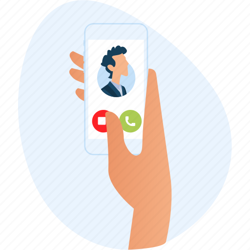 Video, call, mobile, smartphone, communication, social media, app illustration - Download on Iconfinder