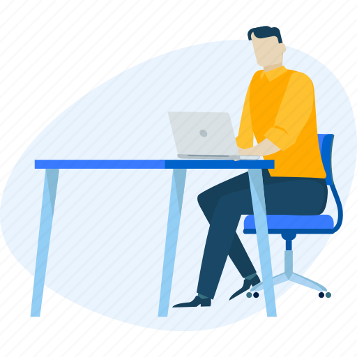 Business, people, online business, work from home, freelancer, communication, online education illustration - Download on Iconfinder