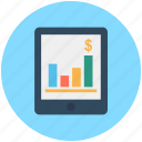 mobile charts, mobile phone, online analytics, online graphs, online infographics