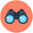 binocular, field glass, search, spyglass, view 