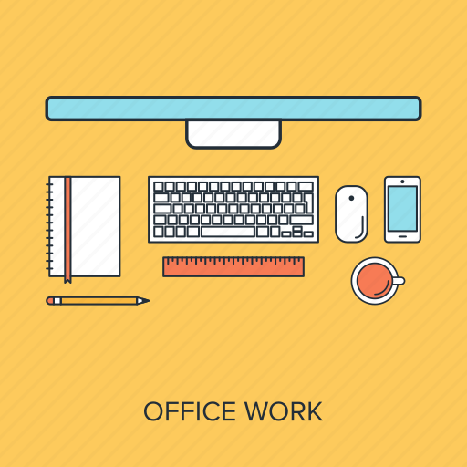 Business, desk, office, table, work, corporate, job icon - Download on Iconfinder