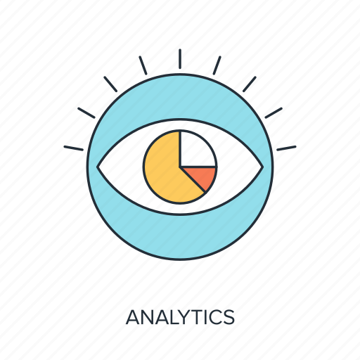 Analysis, analytics, data, eye, see, vision, view icon - Download on Iconfinder
