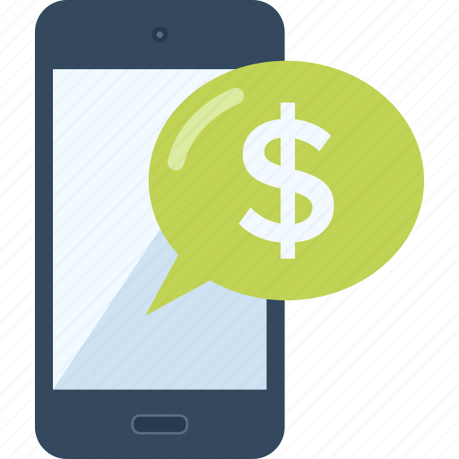 Banking, marketing, message, mobile, money, payment, transaction icon - Download on Iconfinder