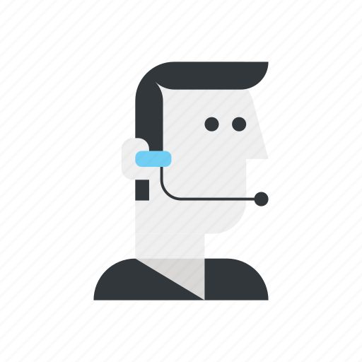 Avatar, call, communication, contact, customer, service, support icon - Download on Iconfinder