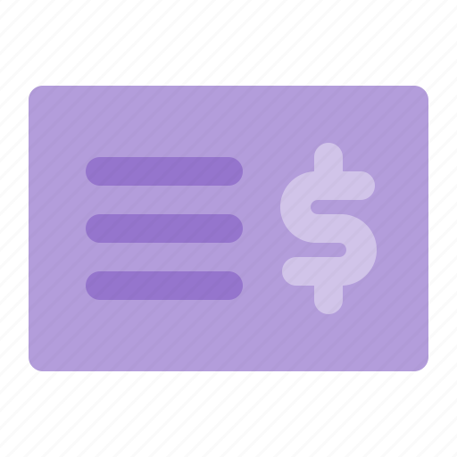 Business, dollar, finance, invoice, money, payment icon - Download on Iconfinder