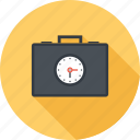 briefcase, business, clock, management, portfolio, schedule, time