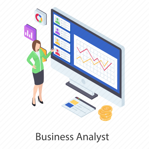 Business analyst, business analytics, business infographic, data analytics, statistics analysis illustration - Download on Iconfinder