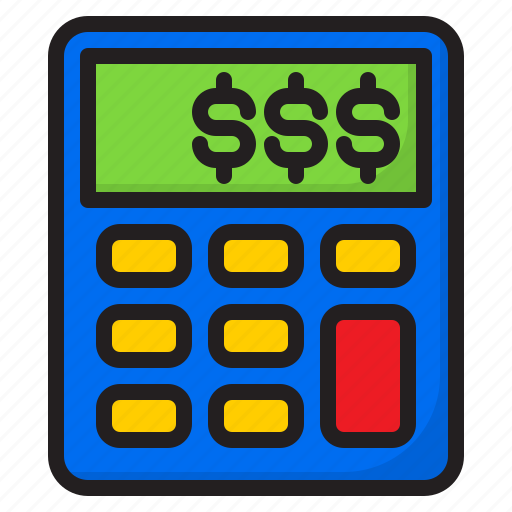 Accounting, calculation, calculator, finance, money icon - Download on Iconfinder