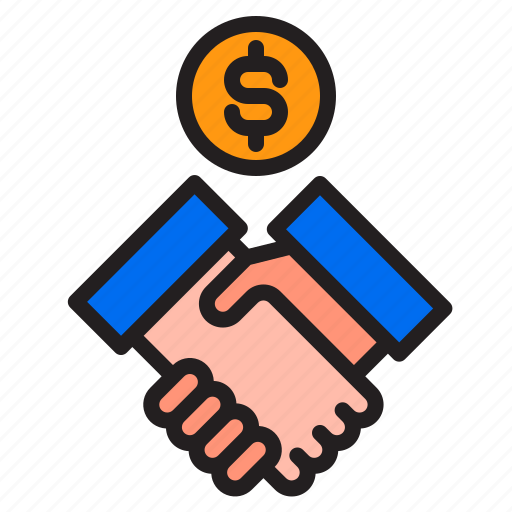 Agreement, business, contract, handshake, money icon - Download on Iconfinder
