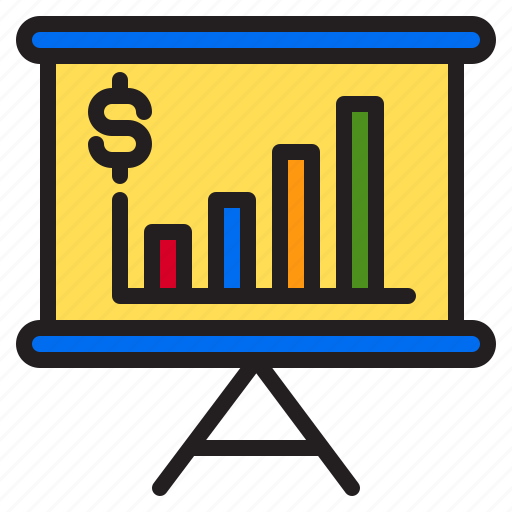 Bar, business, graph, money, presentation, statistics icon - Download on Iconfinder