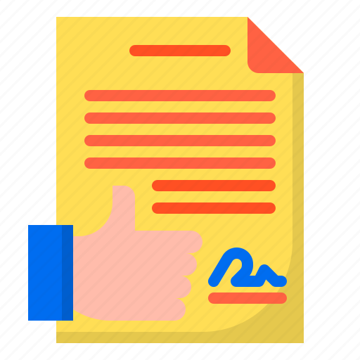 Agreement, business, contract, like, money icon - Download on Iconfinder