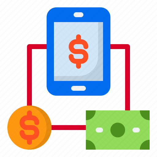 Business, dollar, finance, mobile, money, phone icon - Download on Iconfinder