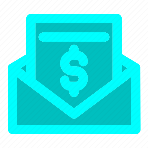 Bill, earn, earned, earning, mail, payout icon - Download on Iconfinder