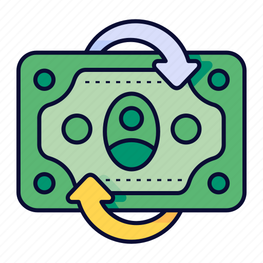 Cash, dollar, flow, money, transaction icon - Download on Iconfinder