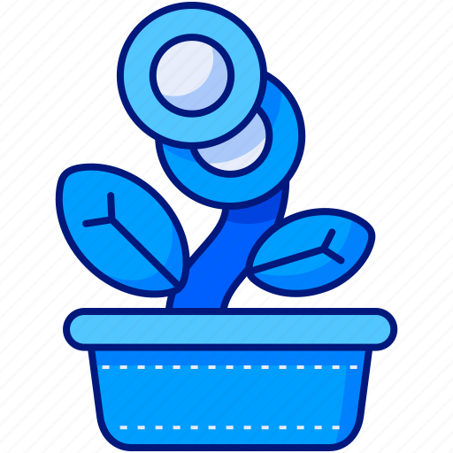 Finance, flower, growth, investment, money, plant, tree icon - Download on Iconfinder