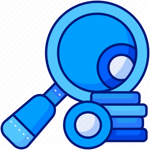 Audit, find, funds, magnifier, money, search icon - Download on Iconfinder