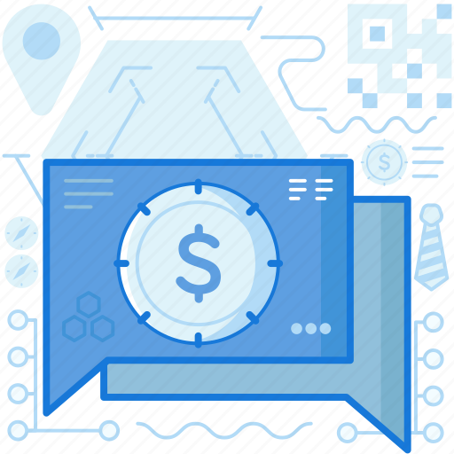 Chat, communication, conversation, dollar, finance, money, talk icon - Download on Iconfinder