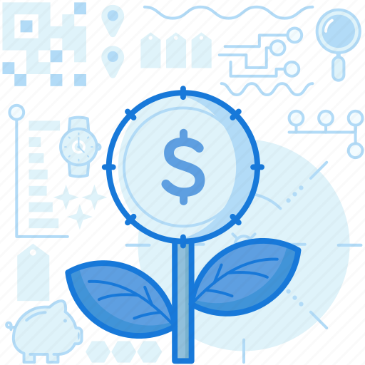 Business, dollar, finance, growth, investment, money, plant icon - Download on Iconfinder