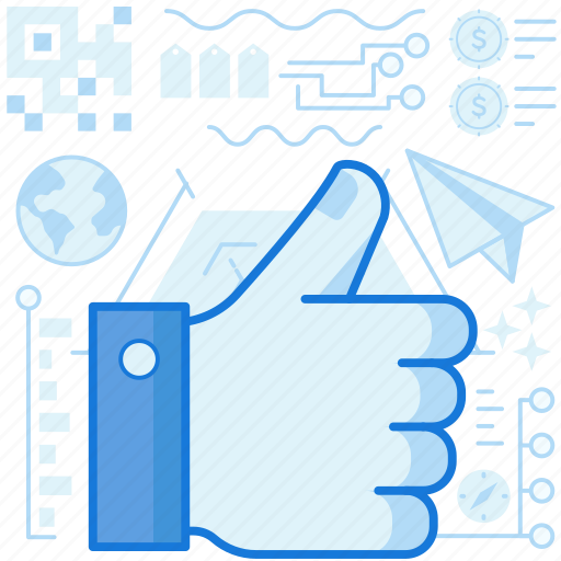 Hand, like, media, network, social, thumbs, up icon - Download on Iconfinder
