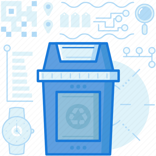 Bin, can, ecology, garbage, recycle, rubbish, trash icon - Download on Iconfinder