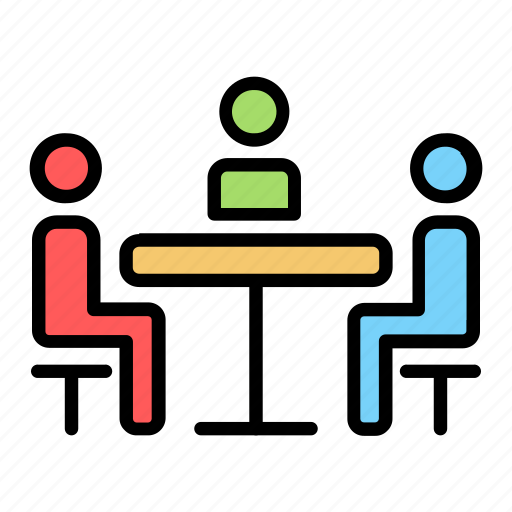 Meeting, discussion, communication, interaction icon - Download on Iconfinder
