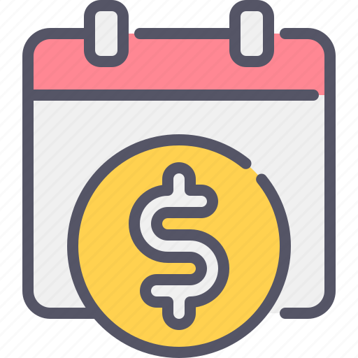 Payday, calendar, money, salary, payment icon - Download on Iconfinder
