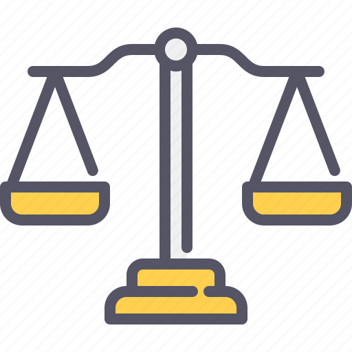 Scale, justice, balance, judge, measure icon - Download on Iconfinder