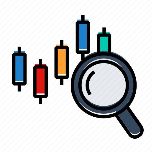 Analytics, report, search, magnifier, business, graph, research icon - Download on Iconfinder