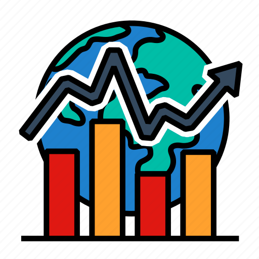 Finance, global, chart, economy, world, economic, graph icon - Download on Iconfinder