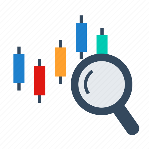 Analytics, report, search, magnifier, business, graph, research icon - Download on Iconfinder