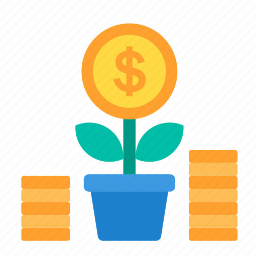 Business, money, plant, growth, cash, finance, increase icon - Download on Iconfinder
