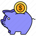 piggy bank, cost saving, funds, bank, banking, money