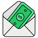 cash envelope, envelope, salary, cash, payment, send, mail