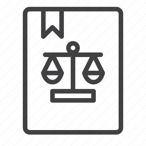 Law, book, bookmark, legal icon - Download on Iconfinder