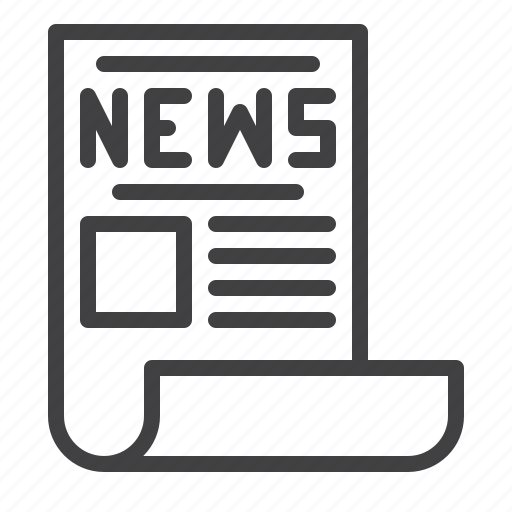 Newspaper, headline, news icon - Download on Iconfinder