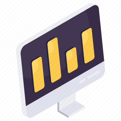 Financial data analytics, infographic, statistics, progress chart, progress graph icon - Download on Iconfinder
