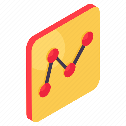 Data analytics, infographic, statistics, polyline chart, polyline graph icon - Download on Iconfinder